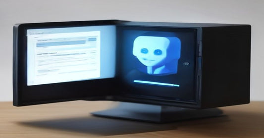AI model on a computer screen