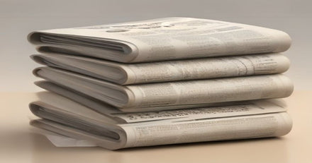 A stack of small, independent newspapers