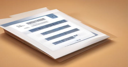 A check being mailed to a consumer