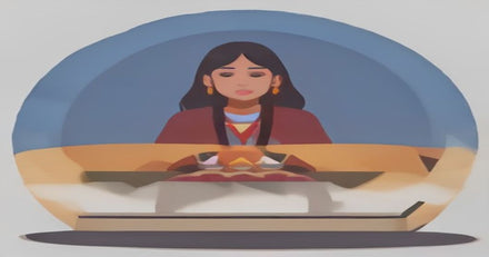 American Indian and Alaska Native community members participating in a virtual workshop