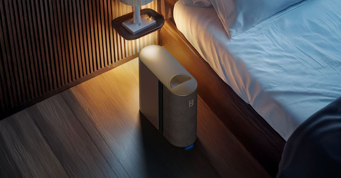 A person sleeping in the Eight Sleep Pod 5 smart bed