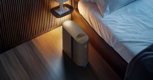 A person sleeping in the Eight Sleep Pod 5 smart bed
