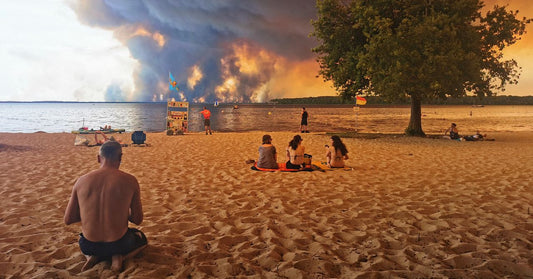 Pyrocumulonimbus cloud formation