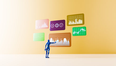 AI-powered chatbot on a computer screen