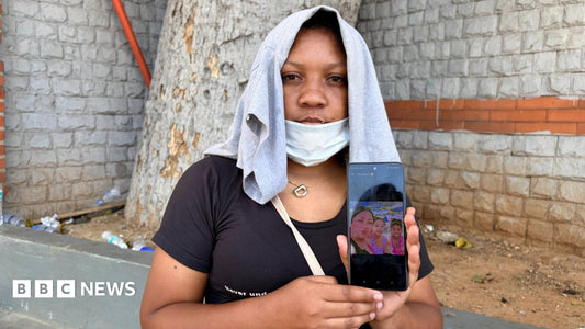 Destroyed buildings in Venezuela