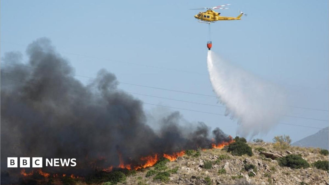 Wildfire in Spain