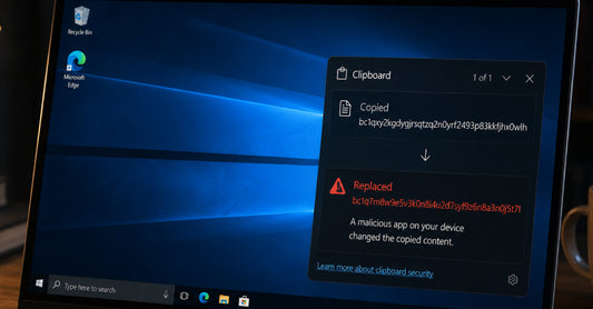 Cryptocurrency clipper malware