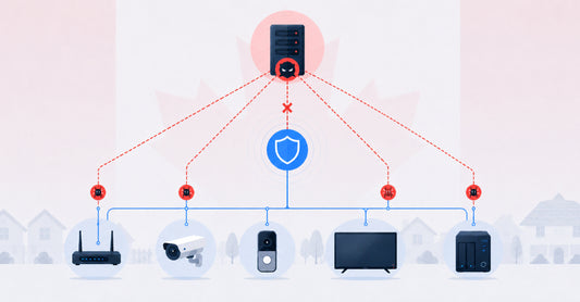A diagram of a botnet