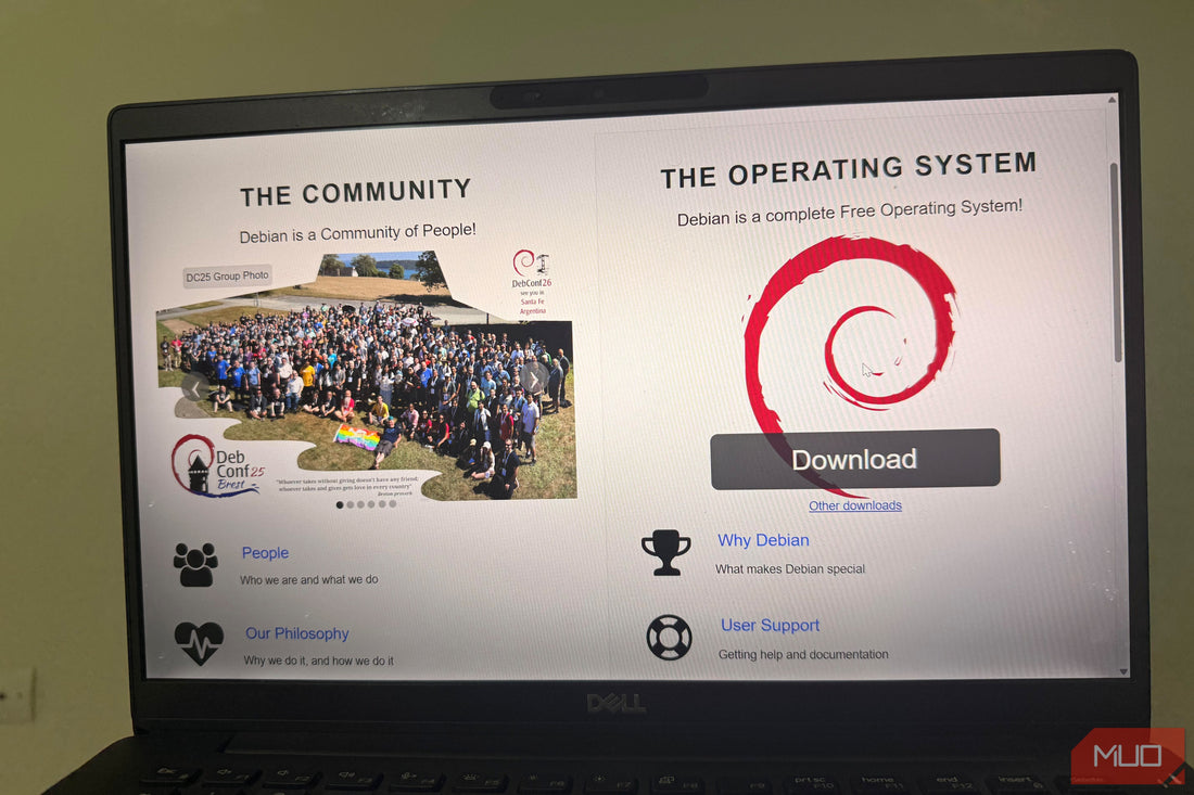 Debian Linux logo