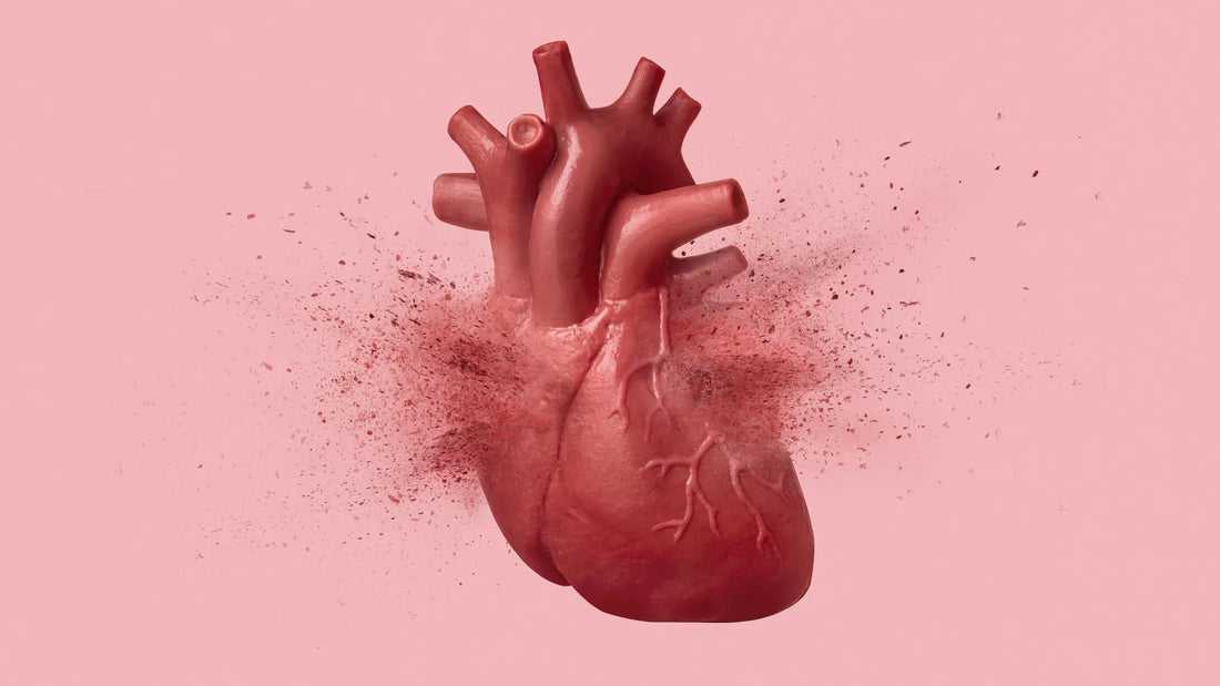 Bar chart comparing heart failure rates between long‑term melatonin users and non‑users over five years