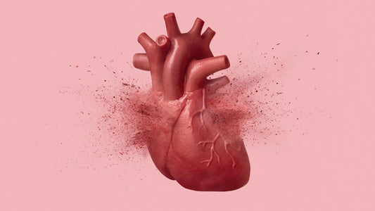 Bar chart comparing heart failure rates between long‑term melatonin users and non‑users over five years