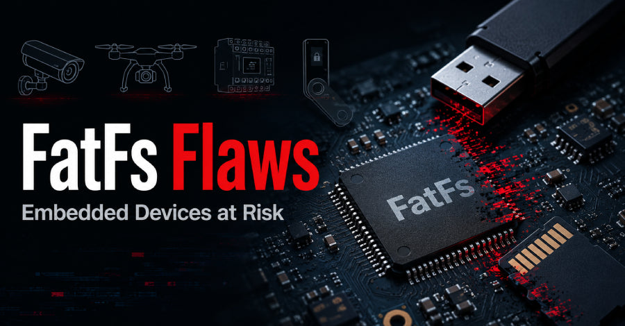 Embedded device with a vulnerable FatFs library