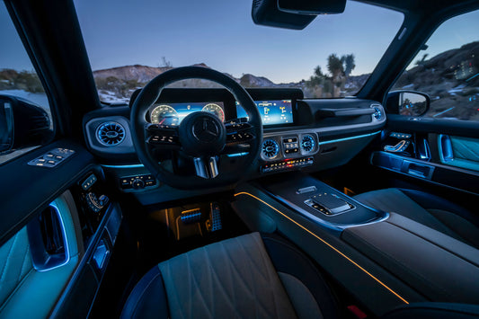 Mercedes-Benz G-Class driving off-road