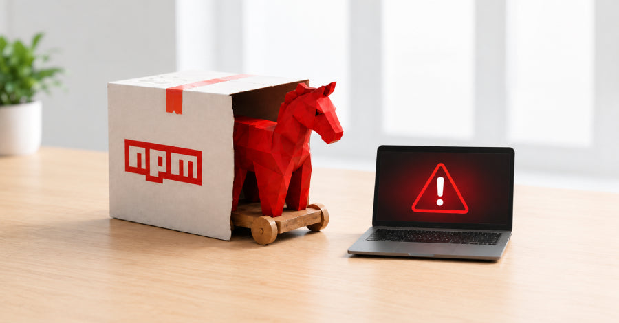 Malicious code in npm package