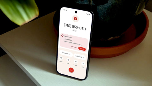 Android phone screen showing the Spam and Call Screen toggle in settings