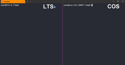Linux kernel code on a screen