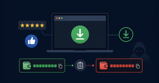 Malicious code on a computer screen