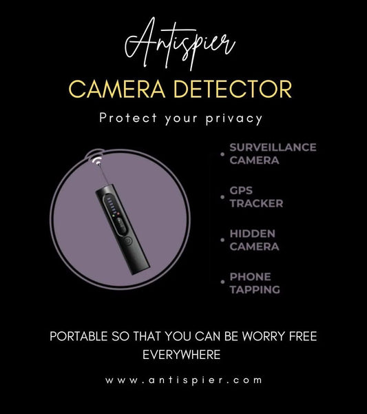 Spystopper Pro privacy device by Antispier for detecting hidden cameras and GPS trackers.