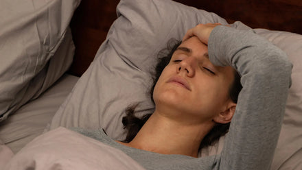 A person struggling with long COVID fatigue