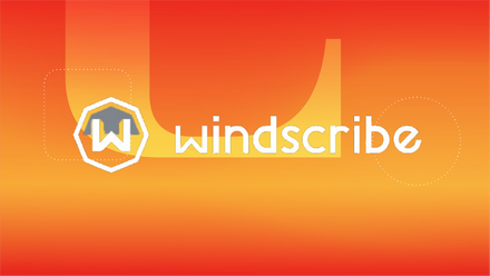 Screenshot of Windscribe VPN app showing server selection and connection status