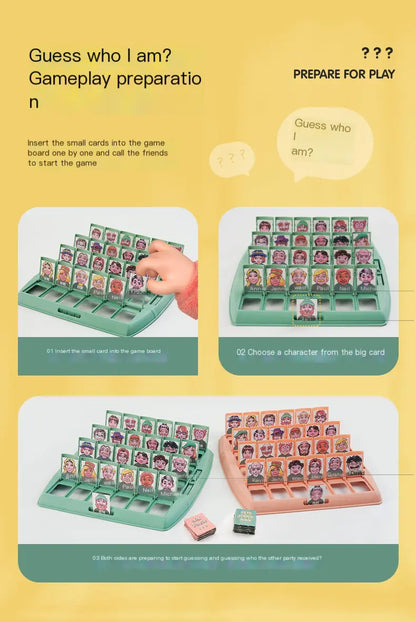 Guess Who? Logic Card Game by Anti Spier
