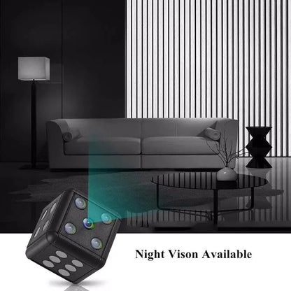 Mini Dice Camera Home Security Night Vision HD 1080P Motion Detection Nanny Cam by Anti Spier