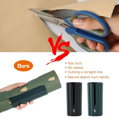 Gift Paper Roll and Slide Cutter by Anti Spier