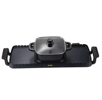 Multifunctional Teppanyaki Grill Pot With Dual Temp Control by Anti Spier