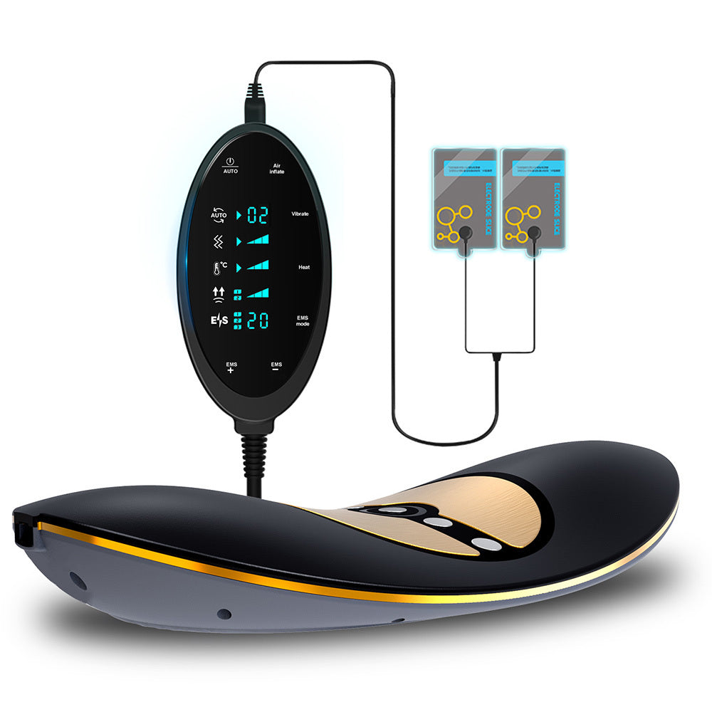 Smart Electric Wire Intelligent Massage Pillow Portable Relaxing Manual Heated High Quality Full Body Waist Massager by Anti Spier