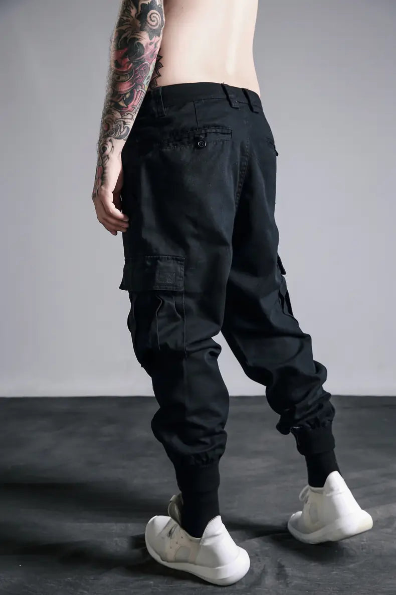 Men's Streetwear Camouflage Cargo Pants in Loose Fit by Anti Spier