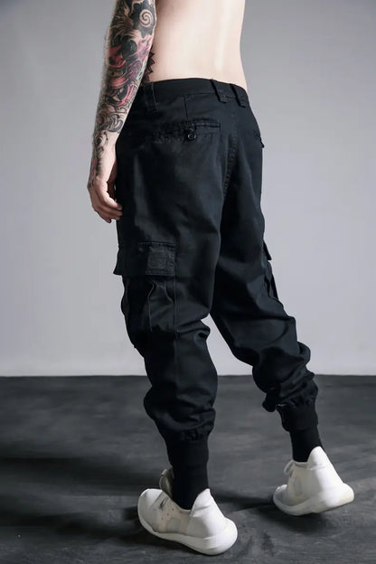Men's Streetwear Camouflage Cargo Pants in Loose Fit by Anti Spier