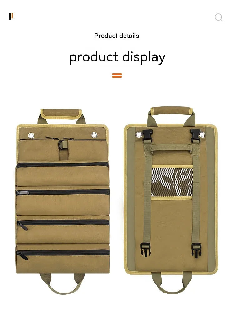 Functional Roll Up Tool Storage Bag by Anti Spier