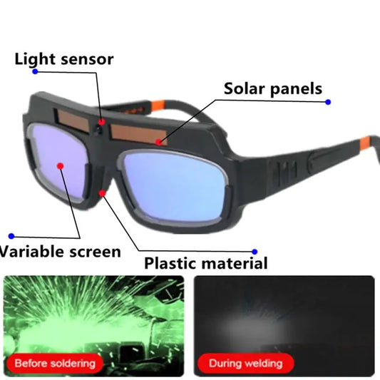 Griffin's Welding School™ Auto-Darkening Anti-Glare Goggles by Anti Spier