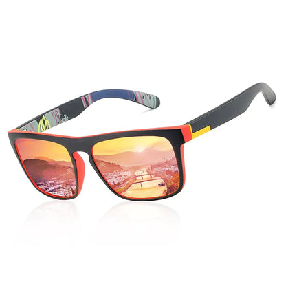 Square Polarized Sunglasses For Men Women Outdoor Sports Driving Glasses Golfing by Anti Spier