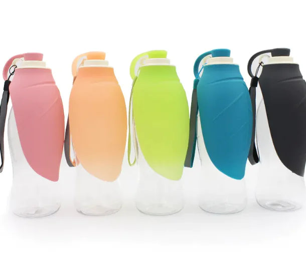 Pet Flip Cup Portable Water Bottle by Anti Spier