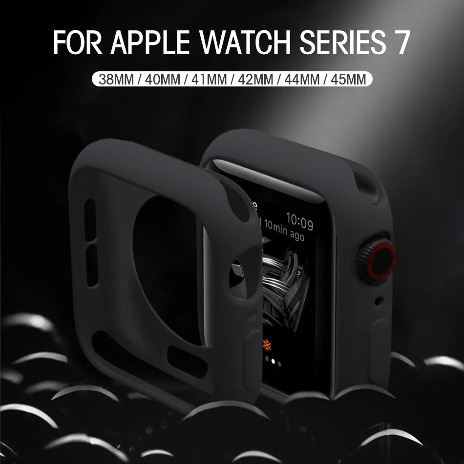 Soft Silicone Smart Watch Cover Case by Anti Spier