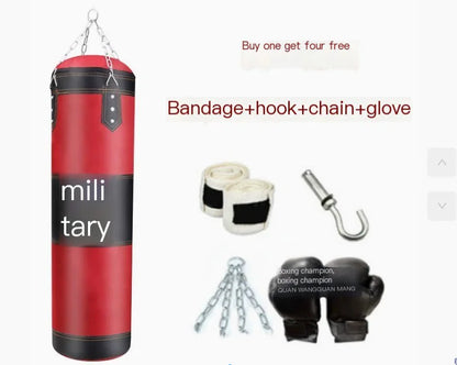 Boxing Hanging Sanda Hollow Sandbag by Anti Spier