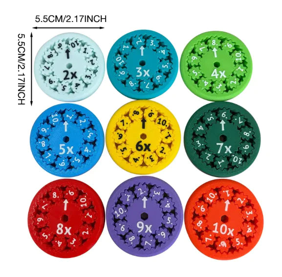 Math Fidget Spinner Puzzle – Fun Math Games for Stress Relief by Anti Spier