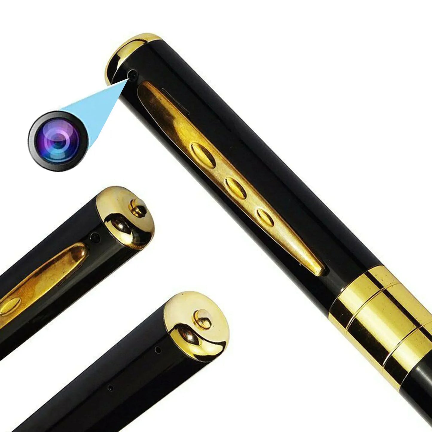 Pen Camera Cam Mini Hidden Pocket Audio Video Recorder DVR Security 1080P HD USA by Anti Spier