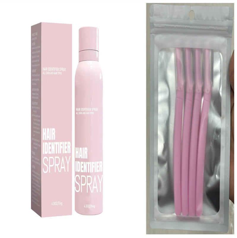 Hair Identifier Spray Set For Face Shaving Moisturizing Dermaplaner Spray For Face Shaving Skin Care by Anti Spier