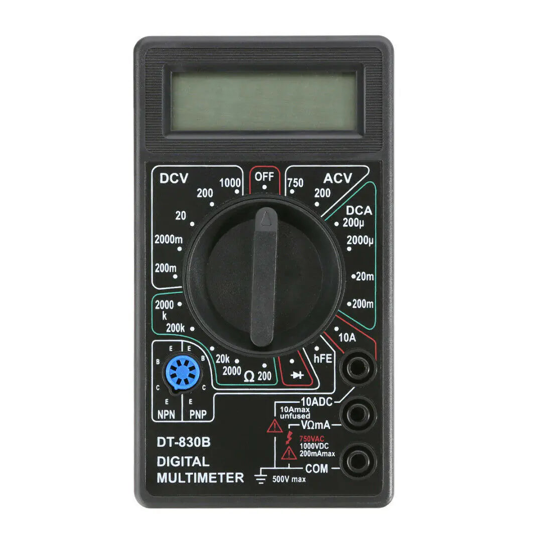 7 Fn Digital Multimeter AC DC Voltage Volt 10 Amp Current Resistance Ohm Meter by Anti Spier