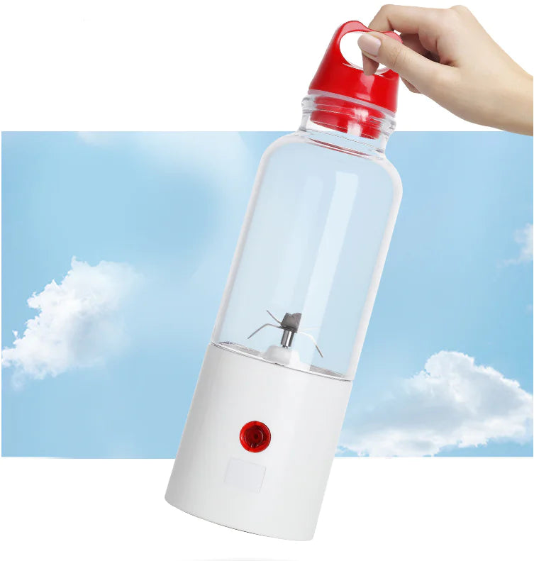 High-Power Portable Juicer Cup with Detachable Lid by Anti Spier