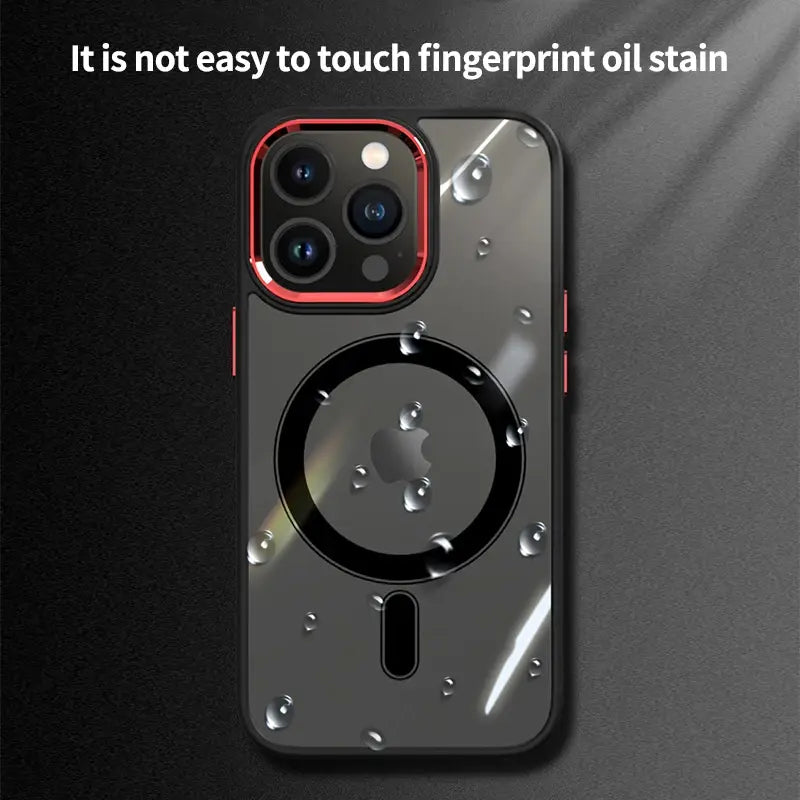 Luxury Clear HD iPhone Case Magsafe by Anti Spier