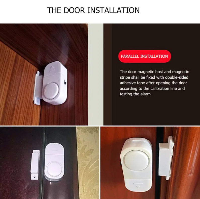 6 PCS WIRELESS Home Window Door Burglar Security ALARM System Magnetic Sensor by Anti Spier