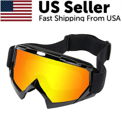 Motocross Goggles Racing Off-Road Dirt Bike ATV UTV BMX MX XC Motorcycle Eyewear by Anti Spier