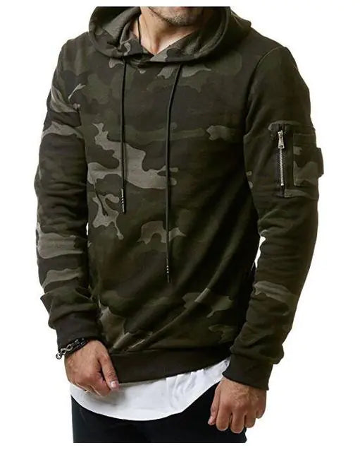 Camo Hoodie Jacket by Anti Spier