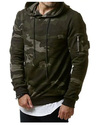 Camo Hoodie Jacket by Anti Spier