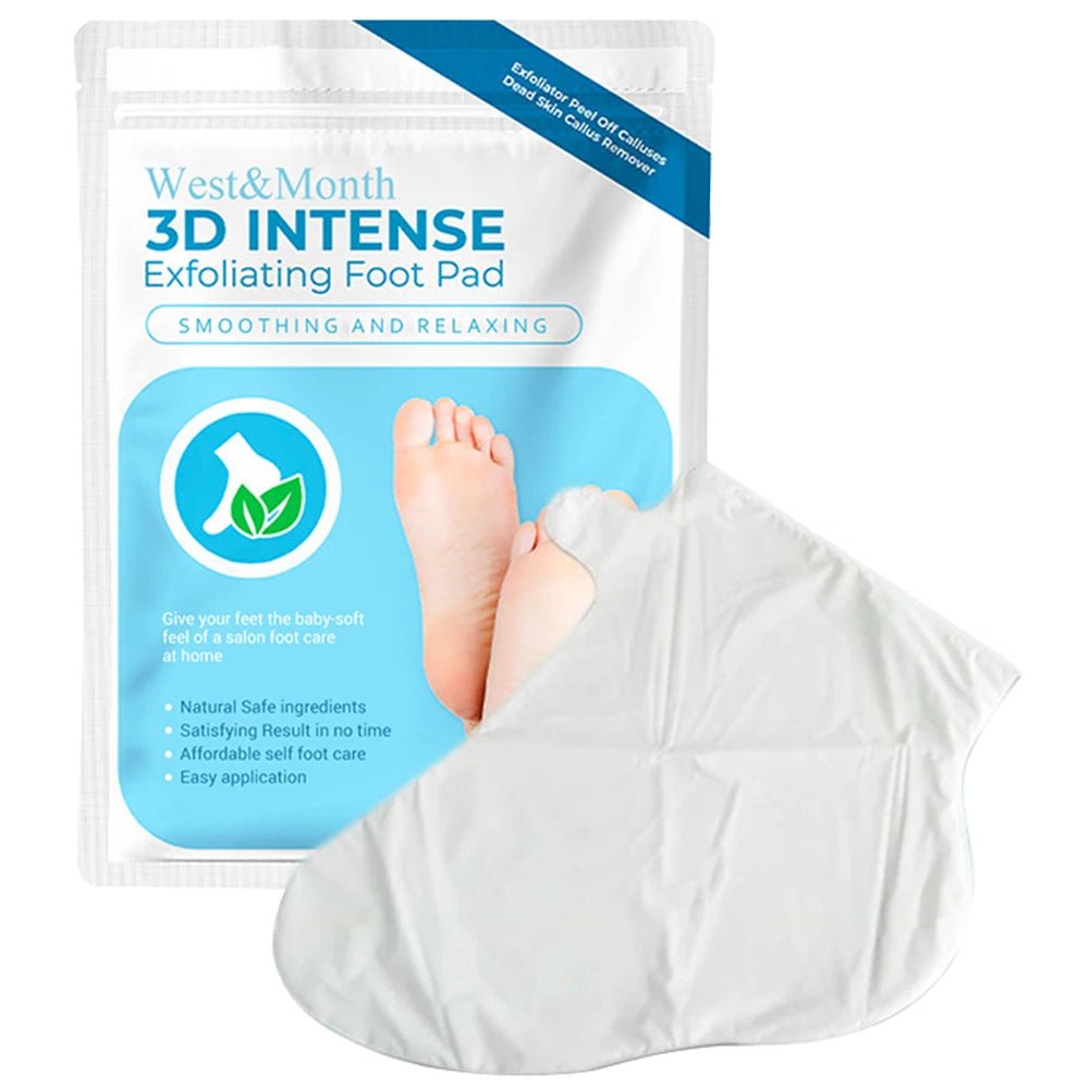 1 Pair Exfoliating Moisture Feet Mask Pedicure Cuticles Peel Off Dead Skin Remover Foot Care by Anti Spier