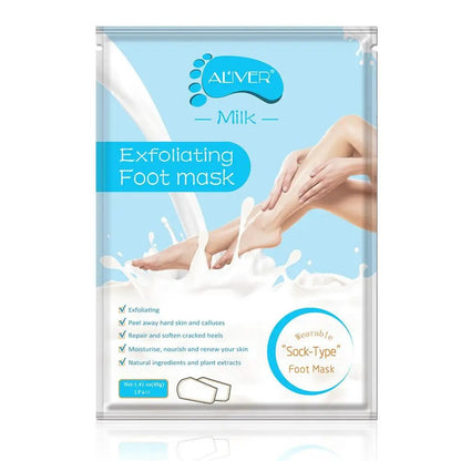 1 Pair Exfoliating Moisture Feet Mask Pedicure Cuticles Peel Off Dead Skin Remover Foot Care by Anti Spier