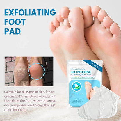 1 Pair Exfoliating Moisture Feet Mask Pedicure Cuticles Peel Off Dead Skin Remover Foot Care by Anti Spier
